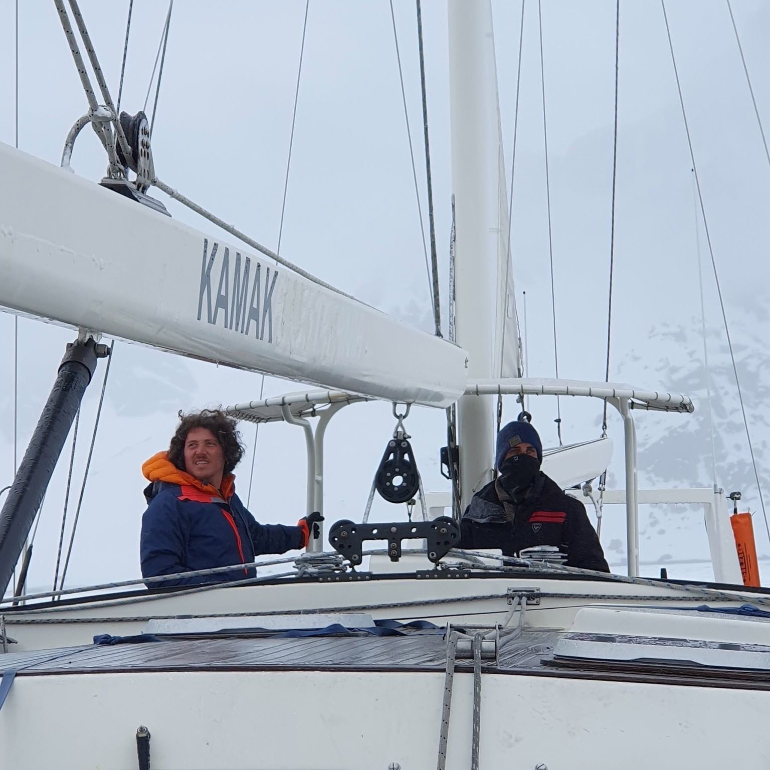 Navigation à bord d'un voilier d'expédition